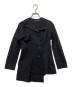 YOHJI YAMAMOTO（ヨウジヤマモト）の古着「アシンメトリーシャツ」｜ブラック