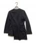 YOHJI YAMAMOTO (ヨウジヤマモト) アシンメトリーシャツ ブラック サイズ:1：12000円