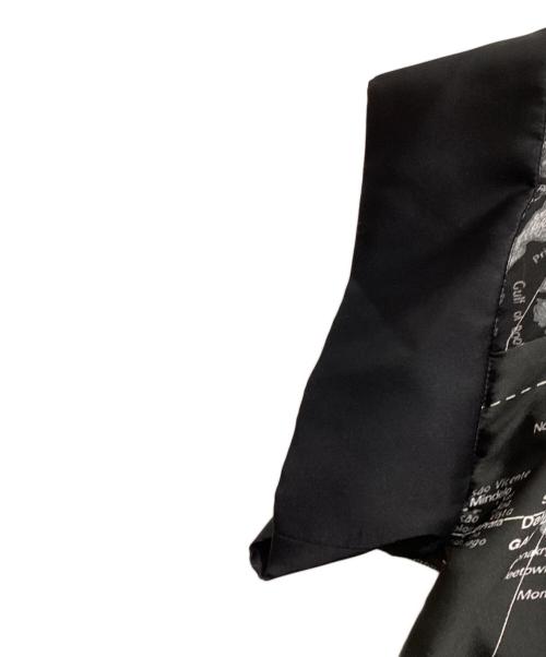 sacai（サカイ）sacai (サカイ) マッププリントスウィングブラウス ブラック サイズ:1の古着・服飾アイテム