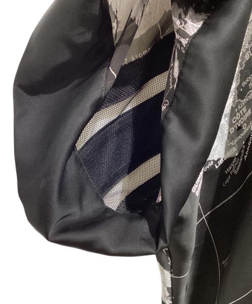 sacai（サカイ）sacai (サカイ) マッププリントスウィングブラウス ブラック サイズ:1の古着・服飾アイテム