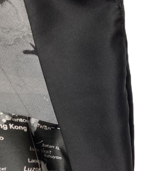 sacai（サカイ）sacai (サカイ) マッププリントスウィングブラウス ブラック サイズ:1の古着・服飾アイテム