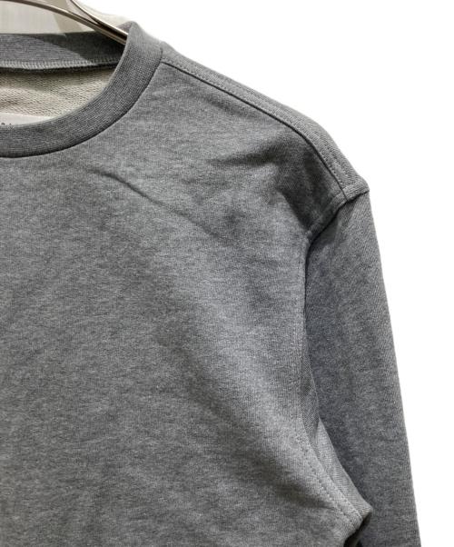 Maison Margiela（メゾンマルジェラ）Maison Margiela (メゾンマルジェラ) ELBOW PATCH SWEAT SHIRT グレー サイズ:SIZE 44の古着・服飾アイテム