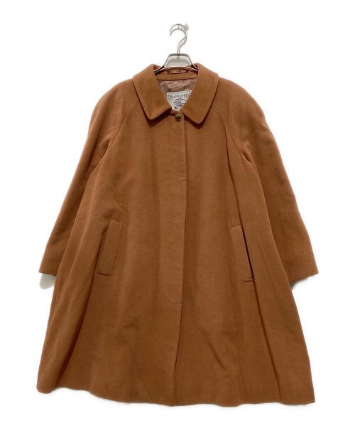 Burberry's（バーバリーズ）Burberry's (バーバリーズ) ウールコート オレンジ サイズ:XLの古着・服飾アイテム