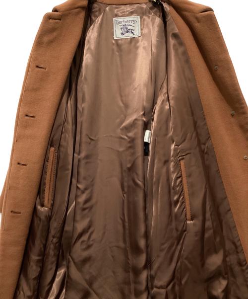 Burberry's（バーバリーズ）Burberry's (バーバリーズ) ウールコート オレンジ サイズ:XLの古着・服飾アイテム