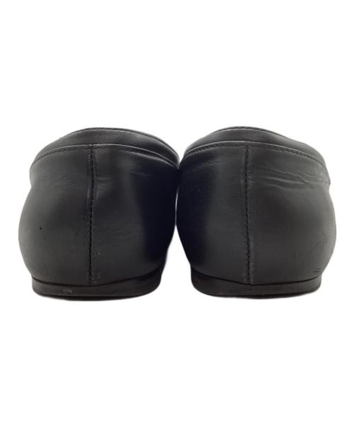 TOD'S（トッズ）TOD'S (トッズ) フリンジビットローファー ブラック サイズ:38の古着・服飾アイテム