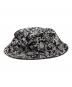 stussy hats (ステューシー) バケットハット ブラック×ホワイト：8000円
