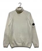 C.P COMPANYシーピーカンパニー）の古着「Fleece Knit Rollneck」｜アイボリー