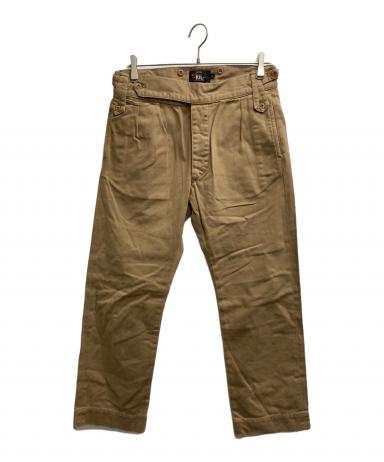 RRL ワークパンツ 　中古 中古・古着通販】RRL (ダブルアールエル) グルカパンツ カーキ サイズ