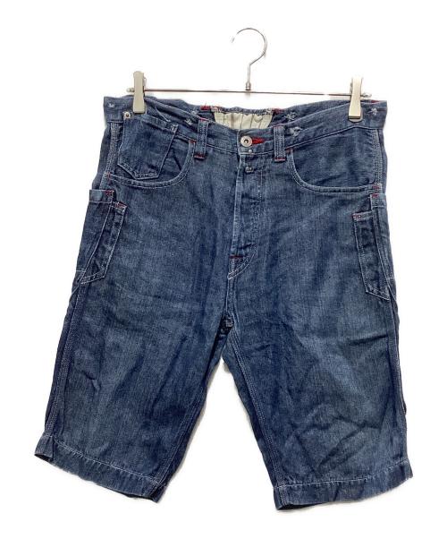 JUNYA WATANABE MAN（ジュンヤワタナベマン）JUNYA WATANABE MAN (ジュンヤワタナベマン) ハーフパンツ インディゴ サイズ:XSの古着・服飾アイテム