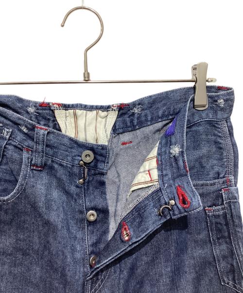 JUNYA WATANABE MAN（ジュンヤワタナベマン）JUNYA WATANABE MAN (ジュンヤワタナベマン) ハーフパンツ インディゴ サイズ:XSの古着・服飾アイテム