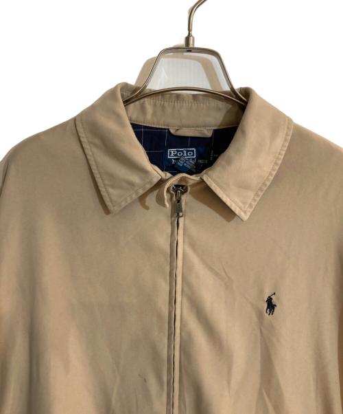 POLO RALPH LAUREN（ポロ・ラルフローレン）POLO RALPH LAUREN (ポロ・ラルフローレン) スイングトップ ベージュ サイズ:Ｍの古着・服飾アイテム