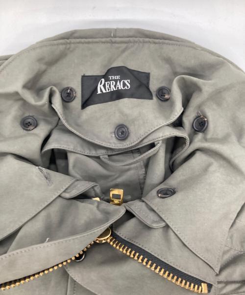 THE RERACS（ザ リラクス）THE RERACS (ザ リラクス) ショートモッズコート グリーン サイズ:36の古着・服飾アイテム