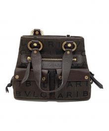 BVLGARI（ブルガリ）の古着「ハンドバッグ」｜ブラウン