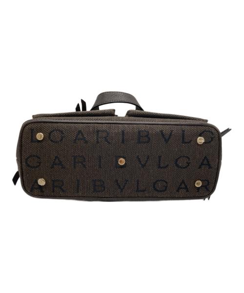 BVLGARI（ブルガリ）BVLGARI (ブルガリ) ハンドバッグ ブラウンの古着・服飾アイテム