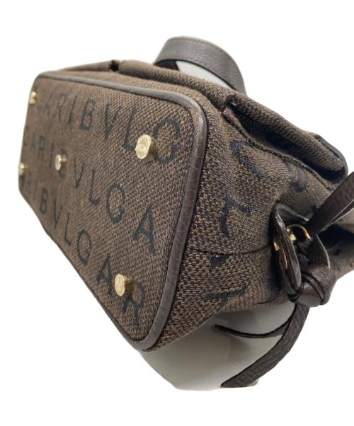 BVLGARI（ブルガリ）BVLGARI (ブルガリ) ハンドバッグ ブラウンの古着・服飾アイテム