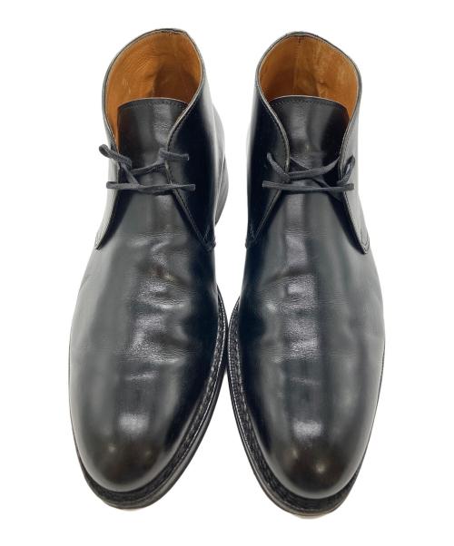 Jalan Sriwijaya（ジャランスリウァヤ）Jalan Sriwijaya (ジャランスリウァヤ) green label relaxing (グリーンレーベルリラクシング) チャッカーブーツ / レザーブーツ ブラック サイズ:40の古着・服飾アイテム