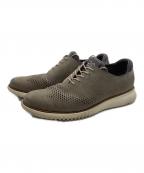 COLE HAANコールハーン）の古着「ゼログランド レーザー ウィング スニーカー」｜ベージュ