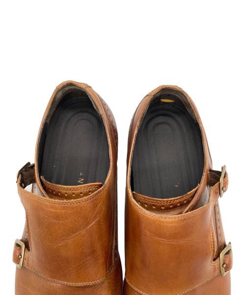 COLE HAAN（コールハーン）COLE HAAN (コールハーン) ダブルモンクストラップ / レザーシューズ ブラウン サイズ:26.5㎝の古着・服飾アイテム