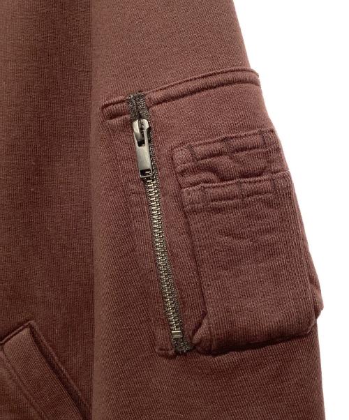 seven by seven（セブンバイセブン）SEVEN BY SEVEN (セブンバイセブン) スウェットジャケット ブラウン サイズ:Mの古着・服飾アイテム