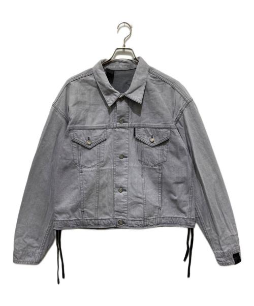 N.HOOLYWOOD（エヌ ハリウッド）N.HOOLYWOOD (エヌ ハリウッド) DENIM JACKET グレー サイズ:Mの古着・服飾アイテム
