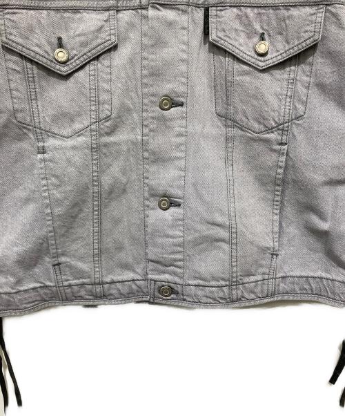 N.HOOLYWOOD（エヌ ハリウッド）N.HOOLYWOOD (エヌ ハリウッド) DENIM JACKET グレー サイズ:Mの古着・服飾アイテム