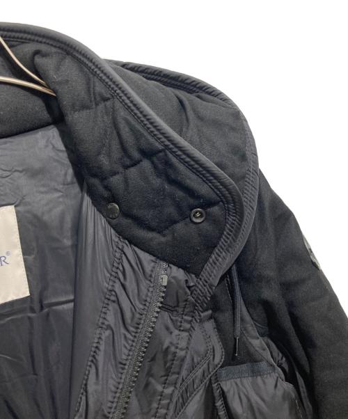 MONCLER（モンクレール）MONCLER (モンクレール) RYAN ライアン ダウンジャケット ブラック サイズ:1の古着・服飾アイテム