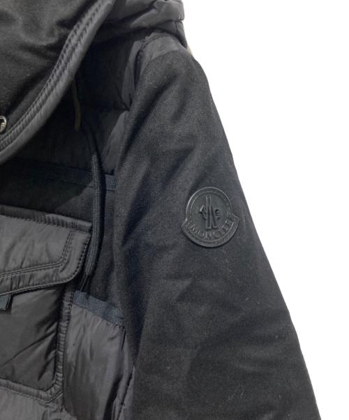 MONCLER（モンクレール）MONCLER (モンクレール) RYAN ライアン ダウンジャケット ブラック サイズ:1の古着・服飾アイテム