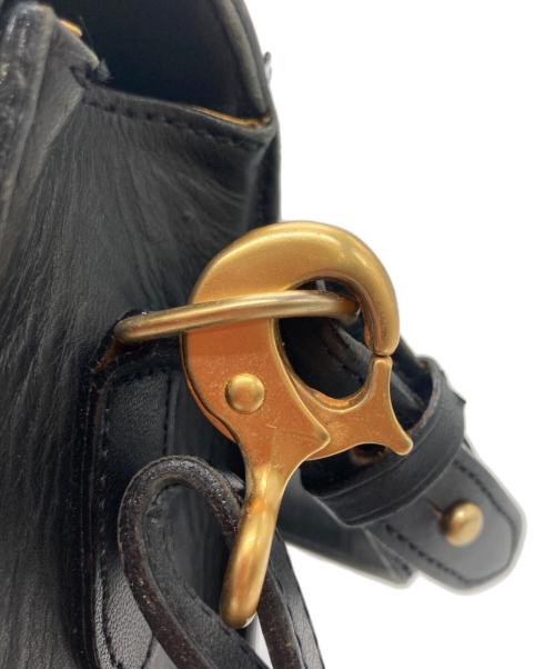 Jean Paul GAULTIER（ジャンポールゴルチェ）Jean Paul GAULTIER (ジャンポールゴルチェ) カラーストーンショルダーバッグ ブラックの古着・服飾アイテム