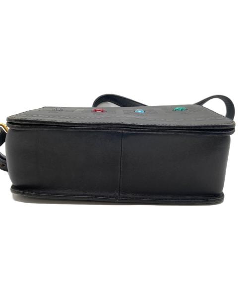 Jean Paul GAULTIER（ジャンポールゴルチェ）Jean Paul GAULTIER (ジャンポールゴルチェ) カラーストーンショルダーバッグ ブラックの古着・服飾アイテム