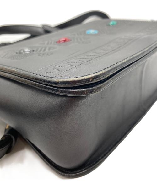 Jean Paul GAULTIER（ジャンポールゴルチェ）Jean Paul GAULTIER (ジャンポールゴルチェ) カラーストーンショルダーバッグ ブラックの古着・服飾アイテム