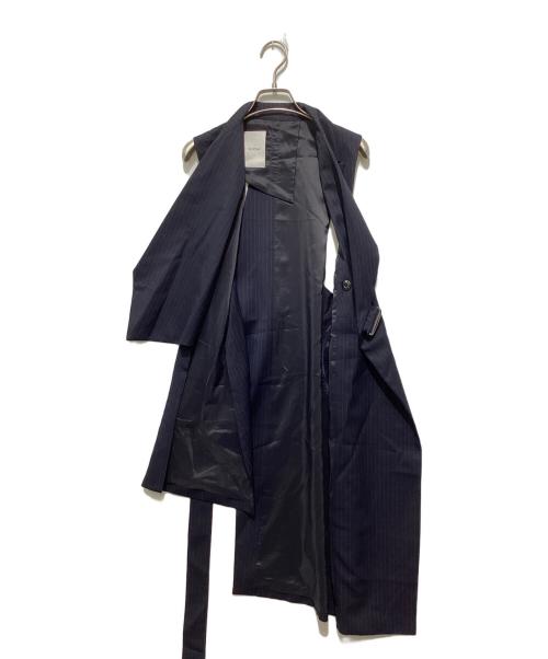 Ujoh（ウジョー）UJOH (ウジョー) Asymmetry Tailored Vest ネイビー サイズ:2の古着・服飾アイテム