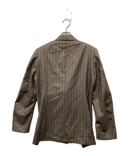 Ujoh（ウジョー）UJOH (ウジョー) Side Slit Jacket ブラウン サイズ:2の古着・服飾アイテム