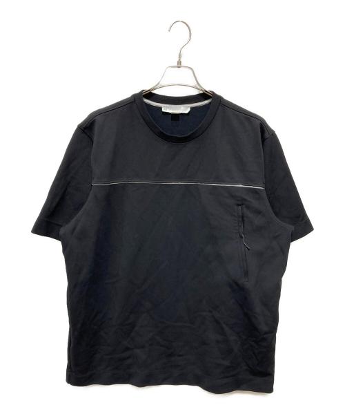 Y-3（ワイスリー）Y-3 (ワイスリー) M COVER KNIT SHELL SS TEE ブラック サイズ:Lの古着・服飾アイテム
