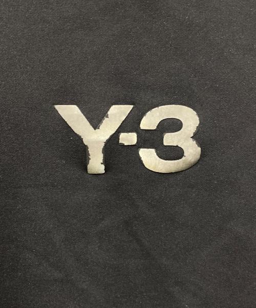 Y-3（ワイスリー）Y-3 (ワイスリー) M COVER KNIT SHELL SS TEE ブラック サイズ:Lの古着・服飾アイテム