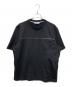 Y-3（ワイスリー）の古着「M COVER KNIT SHELL SS TEE」｜ブラック