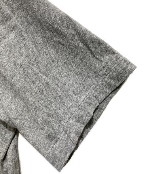 COMME des GARCONS HOMME（コムデギャルソン オム）COMME des GARCONS HOMME (コムデギャルソン オム) 切替半袖シャツ グレー×ブルー サイズ:Ｓの古着・服飾アイテム