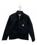 Carhartt WIPカーハート ワークインプログレス）の古着「Organic Cotton Detroit Jacket」｜ブラック/BLACK×BLACKRINS
