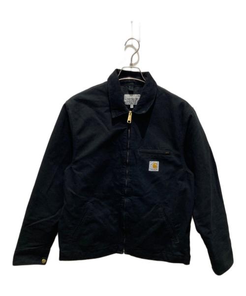 Carhartt WIP（カーハート ワークインプログレス）Carhartt WIP (カーハート ワークインプログレス) Organic Cotton Detroit Jacket ブラック/BLACK×BLACKRINS サイズ:SIZE Lの古着・服飾アイテム