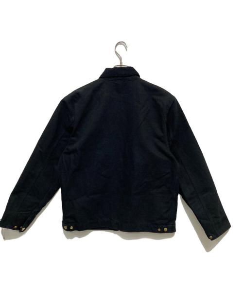Carhartt WIP（カーハート ワークインプログレス）Carhartt WIP (カーハート ワークインプログレス) Organic Cotton Detroit Jacket ブラック/BLACK×BLACKRINS サイズ:SIZE Lの古着・服飾アイテム