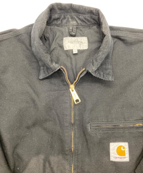 Carhartt WIP（カーハート ワークインプログレス）Carhartt WIP (カーハート ワークインプログレス) Organic Cotton Detroit Jacket ブラック/BLACK×BLACKRINS サイズ:SIZE Lの古着・服飾アイテム