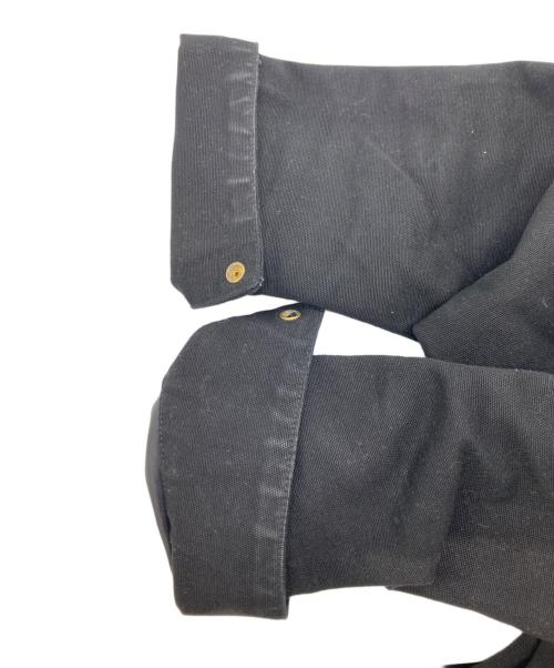 Carhartt WIP（カーハート ワークインプログレス）Carhartt WIP (カーハート ワークインプログレス) Organic Cotton Detroit Jacket ブラック/BLACK×BLACKRINS サイズ:SIZE Lの古着・服飾アイテム