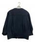 JOURNAL STANDARD relume (ジャーナルスタンダード レリューム) シャギースライバージップコクーンコート/モヘヤ混ジャケット ネイビー サイズ:F：6000円