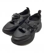 OAOオーエーオー）の古着「THE CURVE 1 AERO ザ カーブ 1 エアロ ローカットスニーカー」｜ブラック