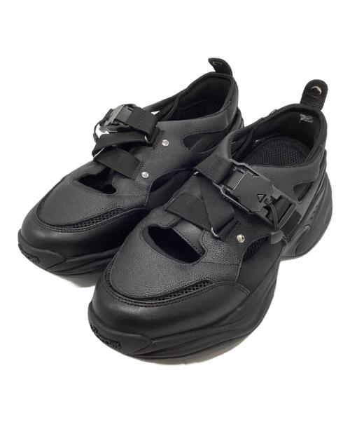 OAO（オーエーオー）OAO (オーエーオー) THE CURVE 1 AERO ザ カーブ 1 エアロ ローカットスニーカー ブラック サイズ:27.5の古着・服飾アイテム