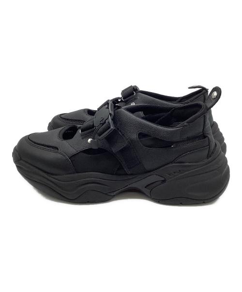 OAO（オーエーオー）OAO (オーエーオー) THE CURVE 1 AERO ザ カーブ 1 エアロ ローカットスニーカー ブラック サイズ:27.5の古着・服飾アイテム