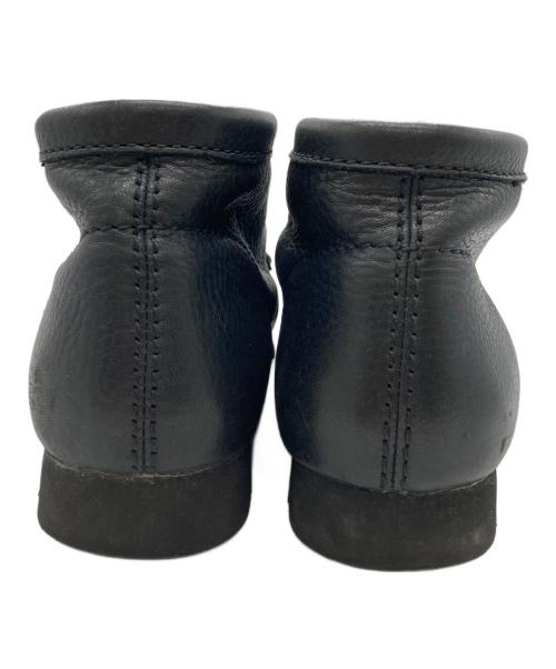 CLARKS ORIGINALS（クラークス オリジナルズ）CLARKS ORIGINALS (クラークス オリジナルズ) レザーワラビーブーツ ブラック サイズ:28㎝の古着・服飾アイテム