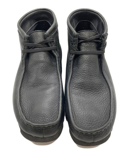 CLARKS ORIGINALS（クラークス オリジナルズ）CLARKS ORIGINALS (クラークス オリジナルズ) レザーワラビーブーツ ブラック サイズ:28㎝の古着・服飾アイテム