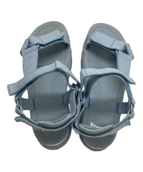 CAMPER（カンペール）CAMPER (カンペール) Oruga Up オルガアップ 厚底 ストラップ ベルクロ サンダル スカイブルー サイズ:38の古着・服飾アイテム