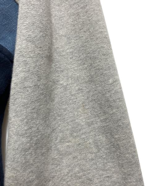 maison kitsune（メゾンキツネ）maison kitsune (メゾンキツネ) スウェットスタジャン ネイビー サイズ:Mの古着・服飾アイテム