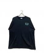 CHAOS FISHING CLUBカオスフィッシングクラブ）の古着「プリント Tシャツ」｜ブラック